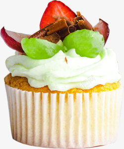 完美的水果蛋糕素材