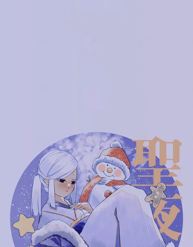 小女孩和雪人圣诞节手绘jpg设计背景_88icon https://88icon.com 十二月 节日 圣诞节 雪人