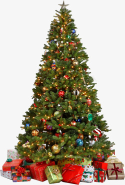 霓虹灯装饰背景霓虹灯圣诞树装饰高清图片