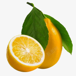 柠檬柠檬片新鲜鲜榨水果素材