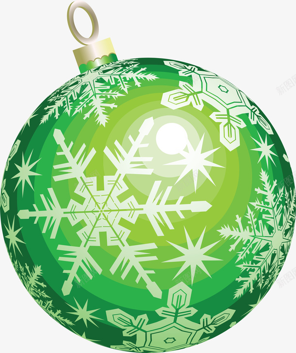 圣诞节绿色装饰球png免抠素材_88icon https://88icon.com 圣诞 圣诞元素 圣诞节 圣诞装饰