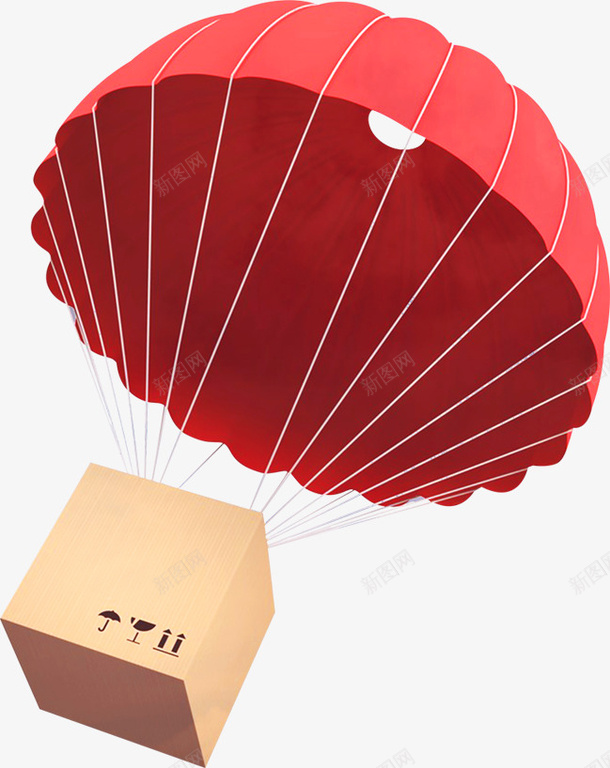降落伞热气球礼物装饰元素png免抠素材_88icon https://88icon.com 伞 热气球 礼盒 空气球 降落伞