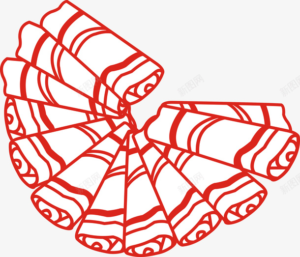 矢量简笔画肉卷png免抠素材_88icon https://88icon.com 羊肉卷 肉卷 肉 简笔画 矢量 剪影 轮廓 火锅必要