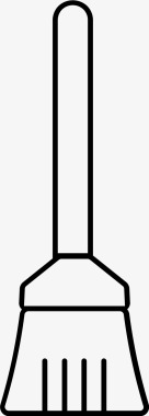 清洗扫帚刷子图标