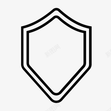 防御武器盾牌防御保护图标