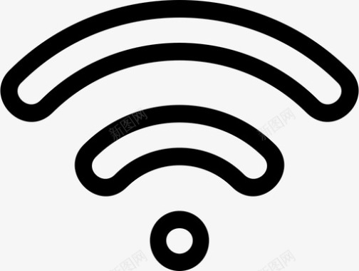 时事热点素材wifi互联网互联网热点图标