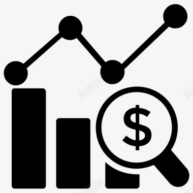 可视化统计图表数据分析分析审计图标