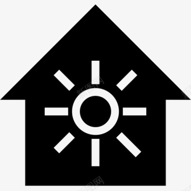 阳光房图标