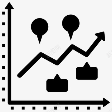 美元数据分析描述性统计业务信息图数据分析图标