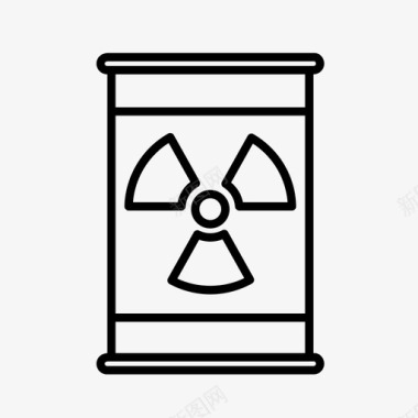 有毒标志核危险污染图标