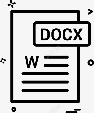 docx文件文件文档docx图标