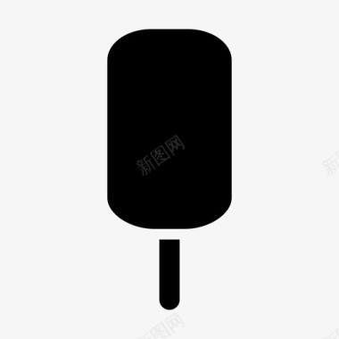 冰淇淋冷夏天图标