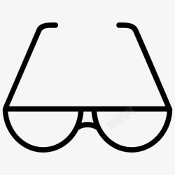 嘻哈眼镜眼镜护目镜安全眼镜高清图片
