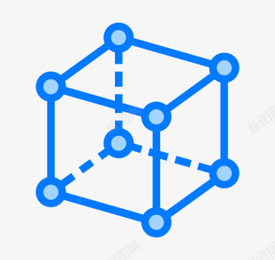 网络浏览器关系网络图标