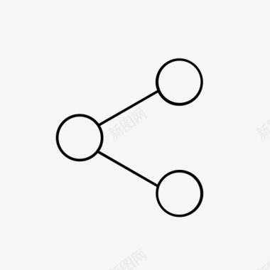 矢量连接器共享连接器社交媒体图标