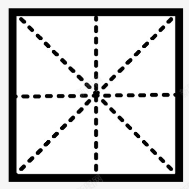 考勤表格模板田字格图标