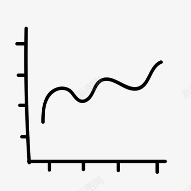 智能手机与信息图表增长图数据财务图标