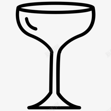 泰国酒杯酒吧陶器图标