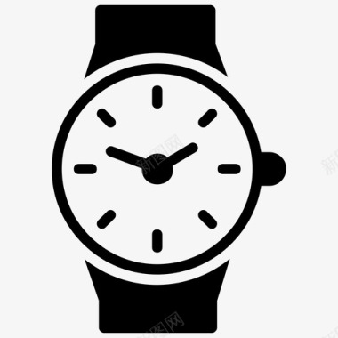 上班男士手表时钟男士配件图标