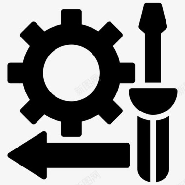 一堆维修工具技术支持维护工具维修工具图标