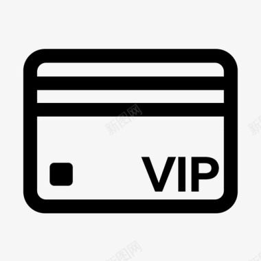 等级会员卡vipcard图标