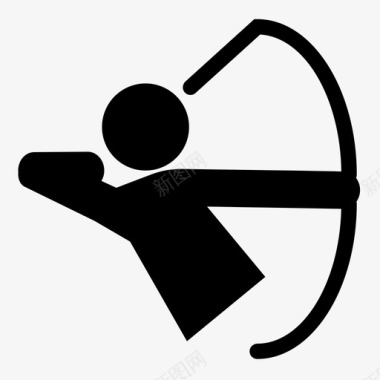 弓箭手体育图标