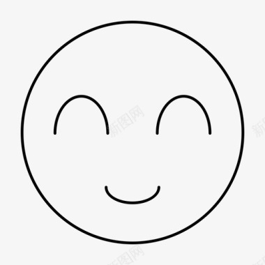 搞笑QQ表情微笑表情搞笑图标