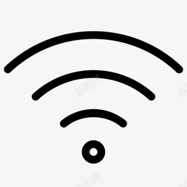 WiFi信号wifi信号强度技术图标