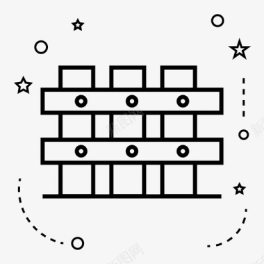 海报装修图片建筑围墙住宅图标