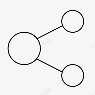 矢量连接器共享连接器社交媒体图标