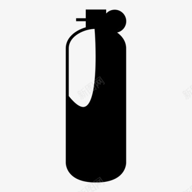 潜水气瓶潜水氧气图标