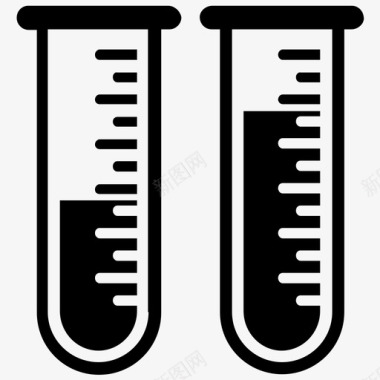 水光仪器实验室玻璃器皿实验实验室仪器图标