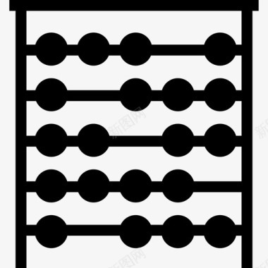 算盘矢量图算盘图标