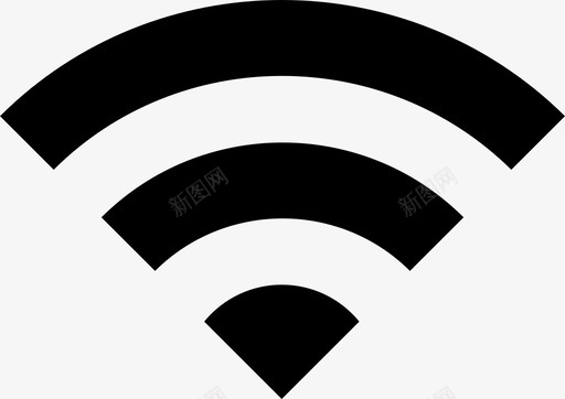 无线遥控图标wifi连接热点图标