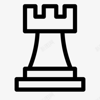 棋盘车棋盘象棋图标