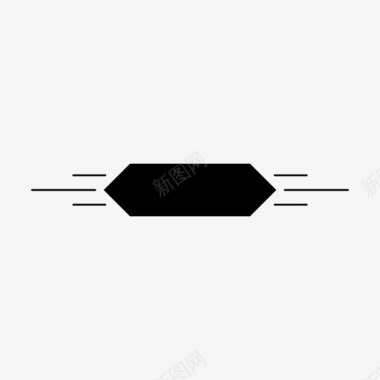 可爱页面装饰装饰性字形页眉图标