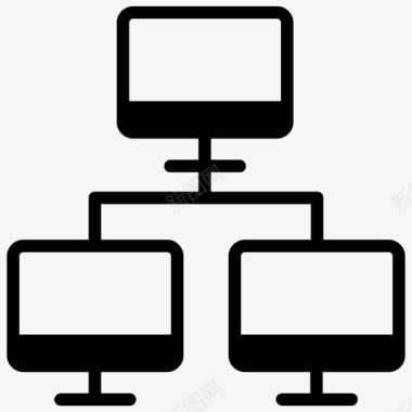 以太局域网宽带网络计算机图标