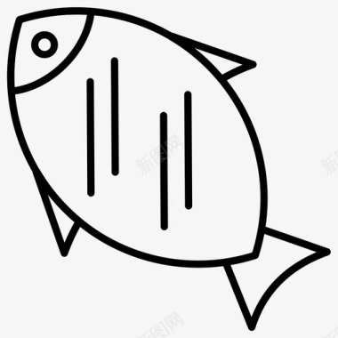 鱼食物饭图标