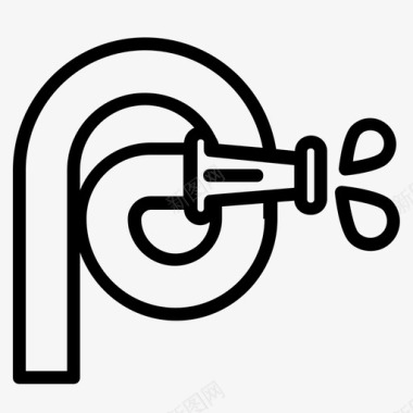 动感水花水花园园艺图标