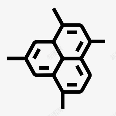 科学分子汞齐化学图标