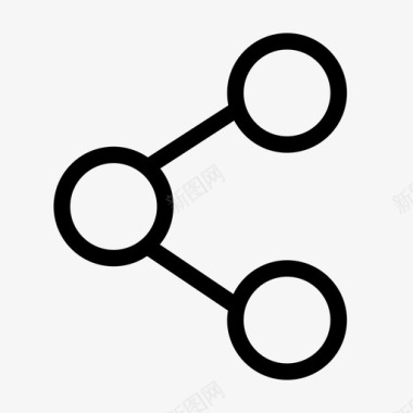 矢量连接器共享连接器社交媒体图标