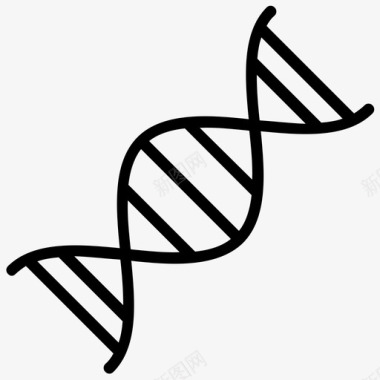 遗传dnadna序列dna链图标