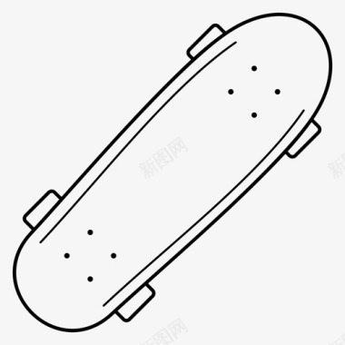 技术滑长板滑板和长板类型图标