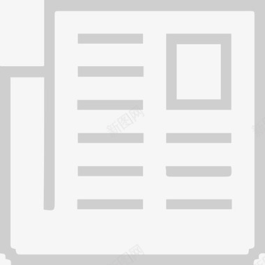商务简约画册信息中心图标
