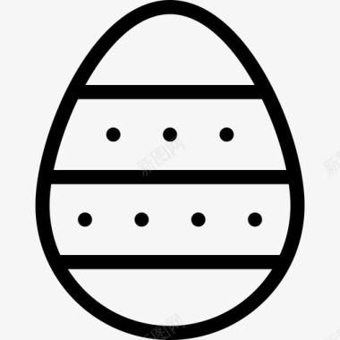 paschal蛋设计节日图标
