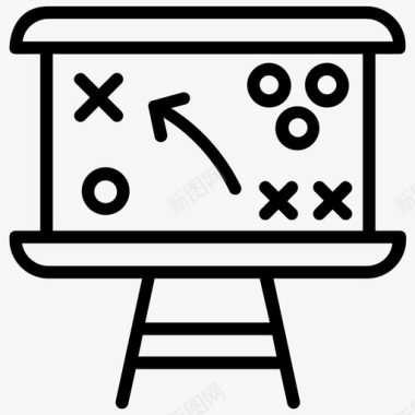 太阳能板矢量战术板战术计划战术图标