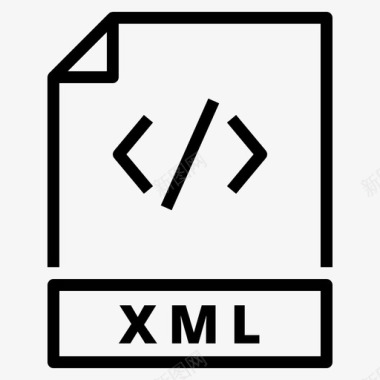 编码xml编码语言图标
