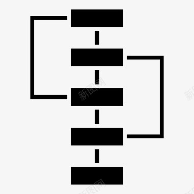 照亮黑暗算法科学黑暗图标