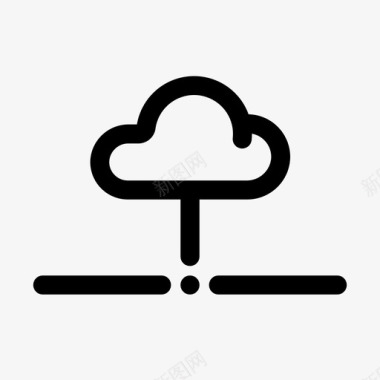 云云网络数据文件夹图标