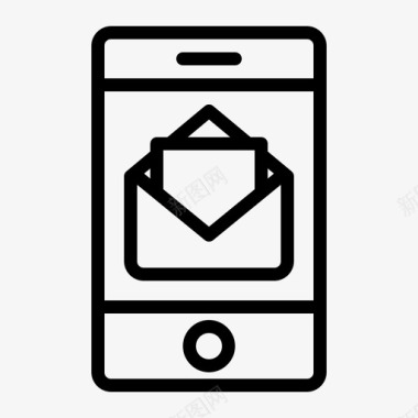 电子邮件概述电子邮件手机智能手机图标